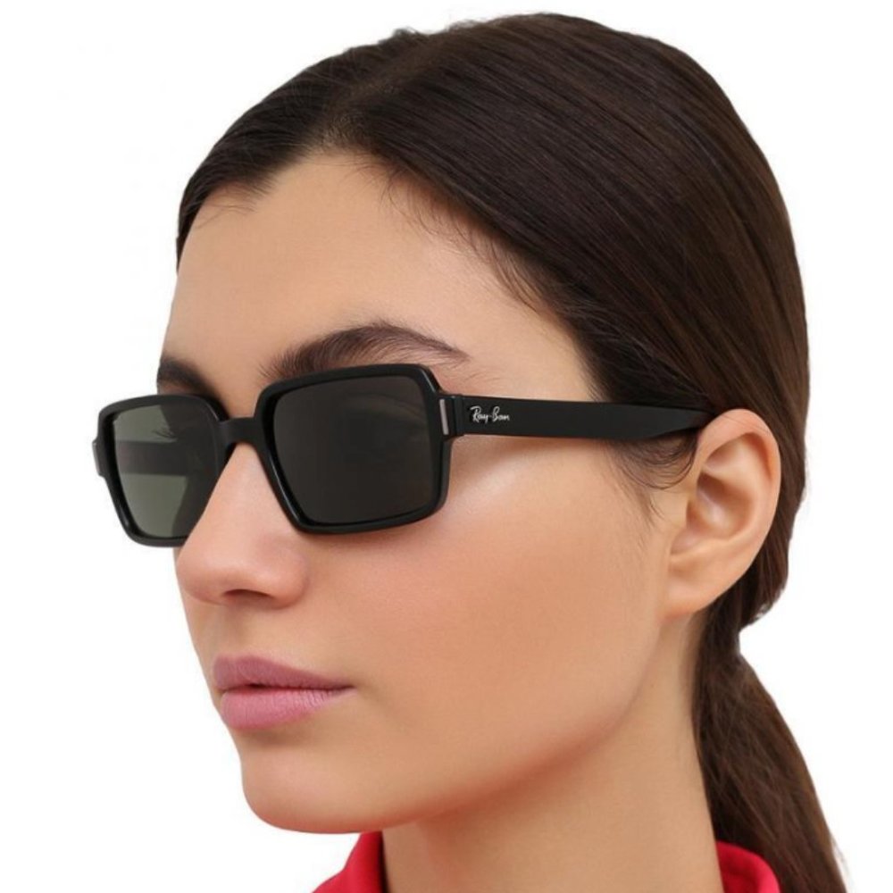 RAY-BAN BENJI Evolution Sun Rectangle RB2189 52mm MSRP $174 made in ITALY